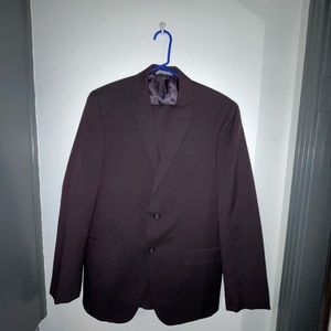 Men’s Plum Suit Set